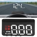 Obdii Hud Head Up Display Car Speedometer Obd2 Windshield Projector Multifunction Gauge Alarm Fatigue Driving Reminder