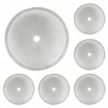 Waziaqoc 6pcs French Press Replacement Filters Stainless Steel Mesh Screen Coffee Maker For 1000 Ml Tea Machines 4 Inch 