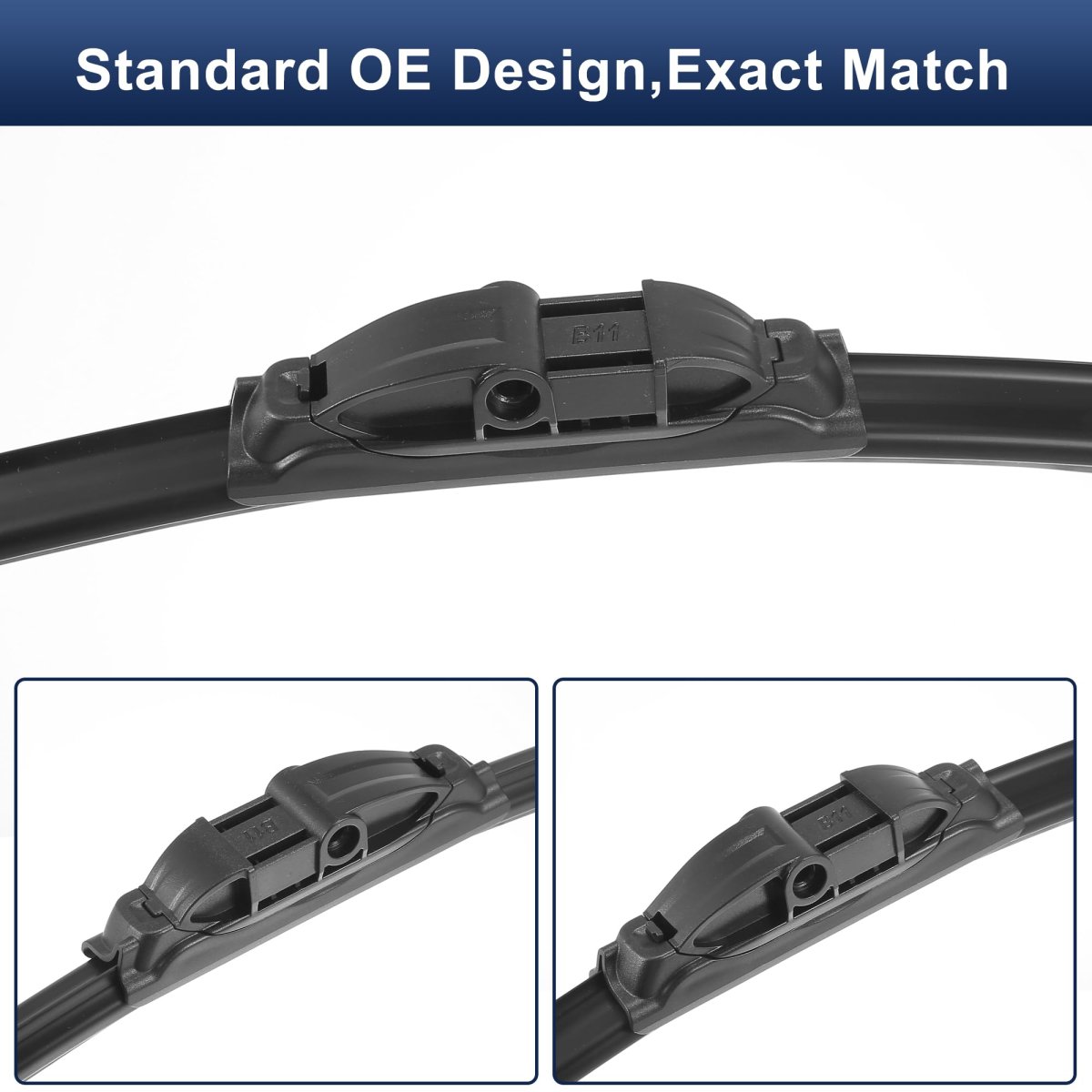1 Pair 22 19 Front Windshield Wiper Blade For Mercedes-benz Glk-class W204 2008-2015 Set With Upgraded Stability All Weather