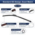 1 Pair 22 19 Front Windshield Wiper Blade For Mercedes-benz Glk-class W204 2008-2015 Set With Upgraded Stability All Weather