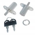 Smbbit Cylindrical Length 32 Mm Push Plunger Lock Sliding Cabinet 2 Pack 