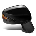Auto Dynasty Su1321135 Factory Style Passenger Right Side Mirror Manual Folding Power Adjust Heated Glass Turn Signal For 