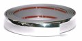 Car Door Edge Scratch Guard Trim Molding Protector 40mm 1 57inc X 5m 16feet Chrome Sticky Cover U Shape Air Vent Decoration 