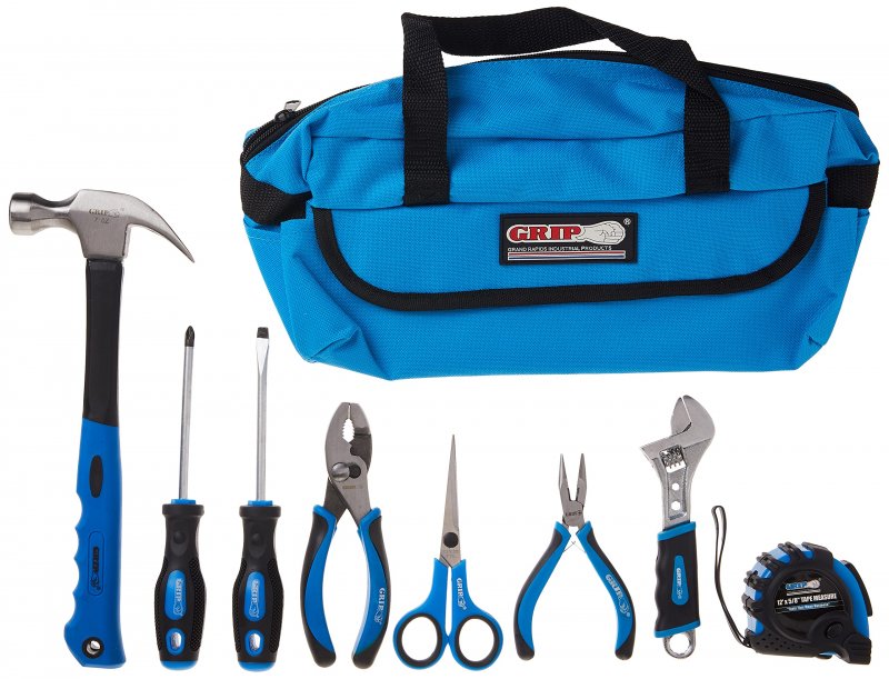 Grip 9 Pc Children S Tool Kit