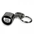Ipick Image For Jeep Grill Black-chrome Finish Engine Piston And Rod Metal Key Chain Keychain Official Licensed 