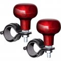 2 Pieces Steering Wheel Knob Spinner Suicide Knobs 360 Degrees Rotation Tractor Accessories For Cars Trucks Tractors Boats Golf 