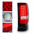 Amerilite Red Clear Led Brake Tail Lights Set For 94-01 Dodge Ram 1500 2500 3500 Passenger And Driver Side