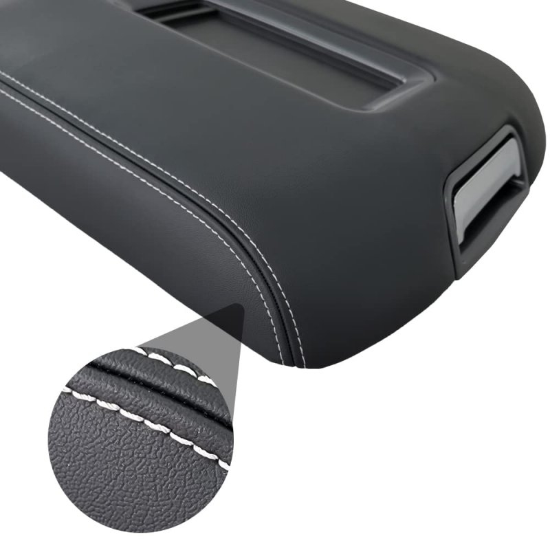Dimeani Silverado Center Console Cover Lid Fit For 2014 2015 2016 2017 2018 2019 2020 Chevrolet Tahoe Chevy Suburban Gmc Sierra