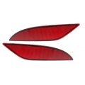 Rear Reflector Pair For Chevy Malibu 2016 2017 2018 2019 2020 Driver And Passenger Side Fits L Ls Rs Lt Hybrid Gm1184113 