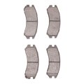 Disc Brake Pads For 1990 Nissan Sentra Semi Metallic Friction Material Mechanical Pad Wear Sensor Front 1 87 In Height 4 49