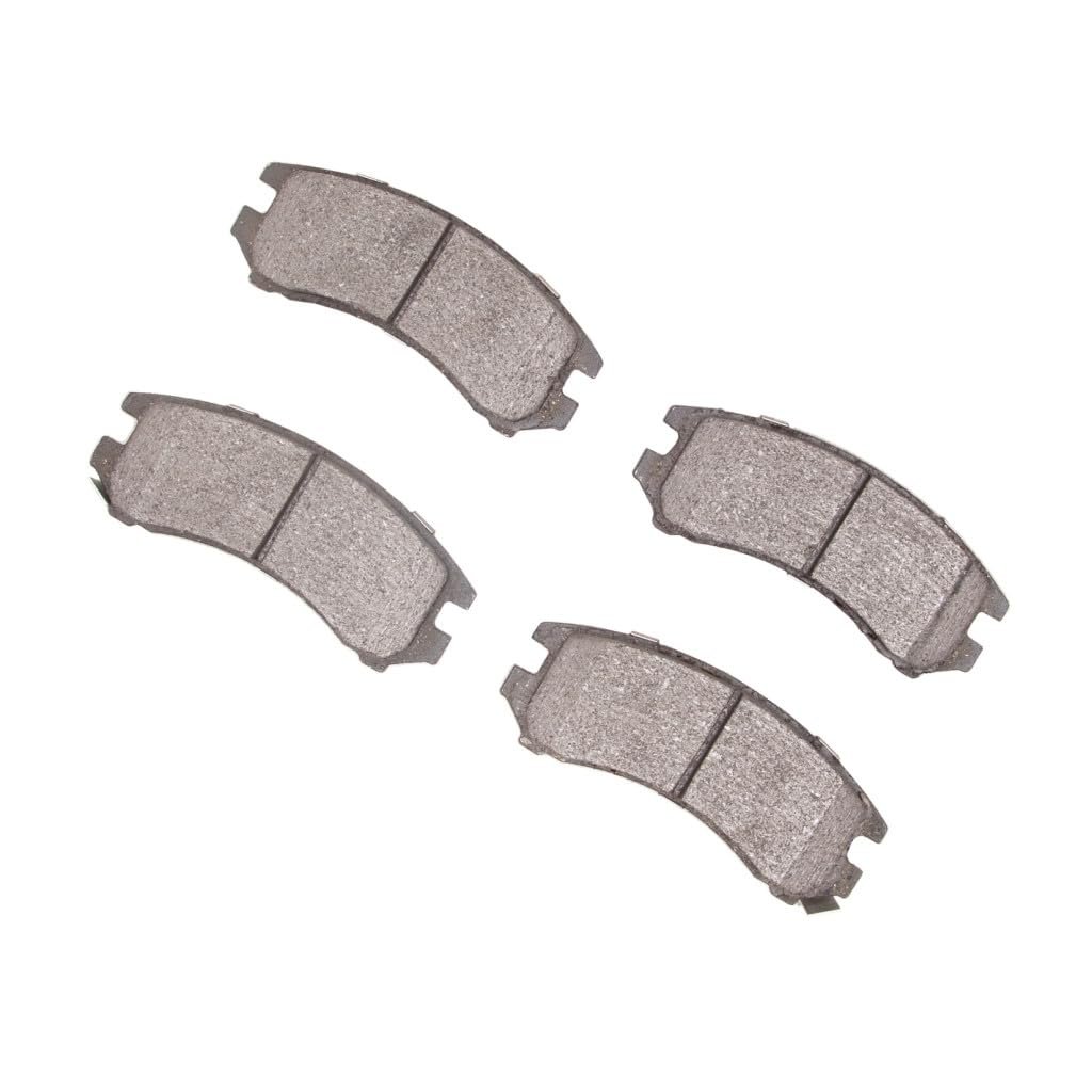 Disc Brake Pads For 1990 Nissan Sentra Semi Metallic Friction Material Mechanical Pad Wear Sensor Front 1 87 In Height 4 49