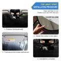 Senya Car Windshield Sun Shade Blocks Uv Rays Visor Protector Accordion Folding Auto Sunshade For Truck Suv 55x28inch