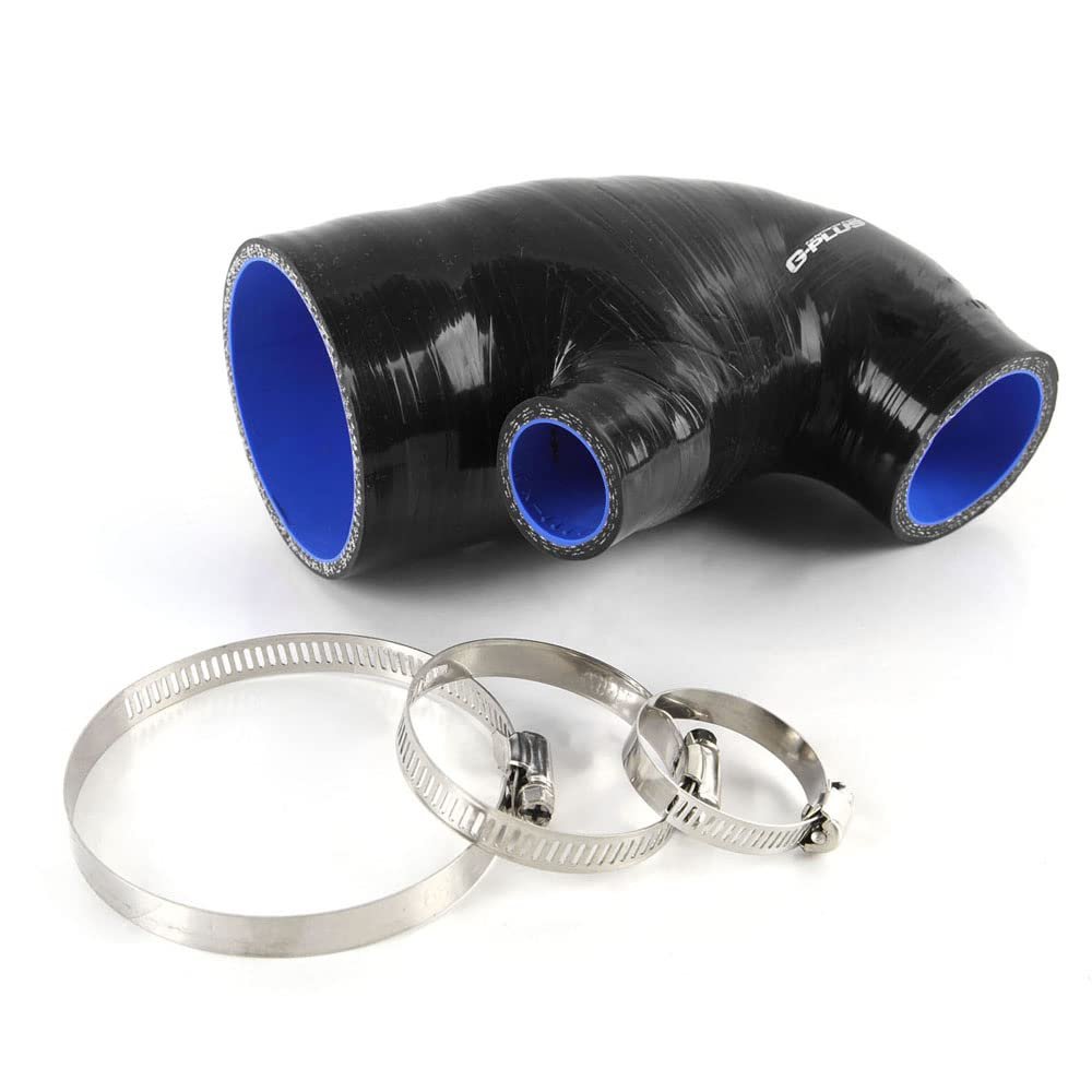 Silicone Intake Boost Hose Kit Clamp For 11-15 Bmw Mini Cooper S R60 Black