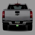 Ipick Image Made For Chevrolet Black 3d Logo Glow In The Dark Luminescent Billet Aluminum 2 Inch Tow Hitch Cover