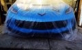 Partsw 5 Pack Of Universal Disposable Plastic Indoor Garage Clear Car Cover 