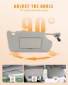 Ocpty Sun Visor Fit For 2013-2018 Nissan Altima With Sunroof Gray Right Passenger Side