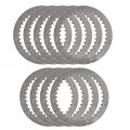 Caltric Clutch Steel Plates Compatible With Suzuki Gsx600f Katana 600 1992 1993 1994 1995 1996 1997