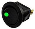 Autoec 10pcs New 16a 12v Round Rocker Toggle Switch Green Led Spst For All 