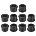 18pcs Rubber Grommets 15mm Drill Hole 10mm Id Top Hat Grommet Black Silicone Plug Gasket For Wiring Automotive 