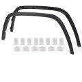 Front Left Right Fender Flares For Jeep Grand Cherokee 2011 2016 Black Smooth Style Bolt On Wheel Opening Molding Arch Trim 2 