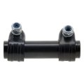 Tie Rod End Adjusting Sleeve For 1990 Ford Bronco Ii Steel Medium Thread Black Alx-pau-og-ges2079s-cla2 Front Position 1 3in