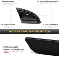 Vipmotoz Sequential Amber Led Side View Mirror Turn Signal Lights Compatible With 2009-2018 Dodge Ram 1500 2500 3500 2019-2022