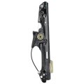 A-premium Electric Power Window Regulator Without Motor Compatible With Bmw X3 2013-2017 F25 Series Rear Left Driver Side