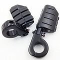 1 4 Highway P-clamps Large Foot Pegs For Triumph 3 2300cc