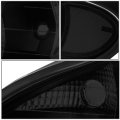 Auto Dynasty Tinted Housing Clear Corner Headlight Head Lamps Tool Kit Compatible With Pontiac Grand Am 99-05