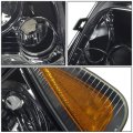 Auto Dynasty Oe Style Smoked Housing Amber Corner Headlight Corner Lamps Tool Kit Compatible With Dodge Charger 06-10