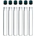 6 Pack 5-inch 16x125mm Pyrex Glass Test Tubes With Screw Caps 