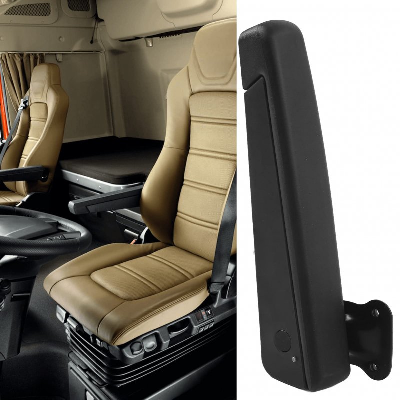Motorhomes Armrest Car For Seat Left Side Pivoting Adjustable 0a 120a Shock Absorption Auto Accessories Universal Replacement