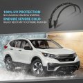 Front Fender Trim Set Driver And Passenger Side 2pcs For Crv Hybrid 2020-2022 Fit Honda 2017-2022 74115tlaa02 74165tlaa02