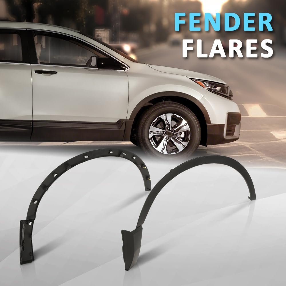 Front Fender Trim Set Driver And Passenger Side 2pcs For Crv Hybrid 2020-2022 Fit Honda 2017-2022 74115tlaa02 74165tlaa02