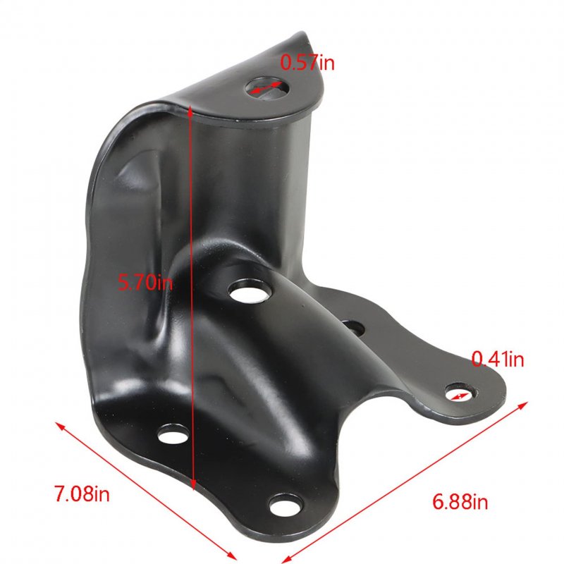 Rear Leaf Spring Shackle Bracket Hanger Kit For 1980 To 1997 F150 F250 F350 Bronco Part Number 722 101 E0tz5776a Driver Or