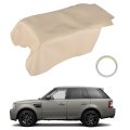Leather Center Console Armrest Cover Skin Beige Replacement For 2006-2013 Range Rover Sport 