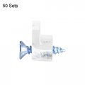 Uxcell Glass Retainer Clips Kit 13mm Dia Cabinet Door Mirrors Holder With Screws For Doors Windows 50set