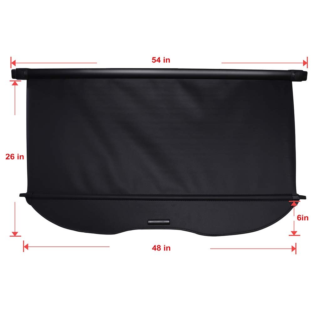Rear Trunk Cargo Cover For 2010-2014 Subaru Outback 2 5l 3 6l I Privacy Shield Anti-peeking Design Enhanced Security