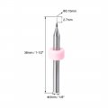 Uxcell Pcb Drill Bits 0 15mm Tungsten Carbide Rotary Tool Jewelry Cnc Engraving Print Circuit Board Micro 1 8 Inch Shank 2 Set