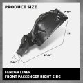Rear Right Fender Liner Inner Assembly For 2015-2017 Benz C300 2017 C43 Amg 2016-2017 C63 Passenger Side 205691280064 Mb1249192
