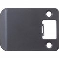 Round Corner Extended Lip Strike Plate 2-1 4 X 2 3 Overall Length Matte Black By Stone Harbor Hardware 