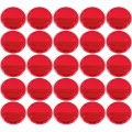 Red Round Reflectors 2 In Diameter 25 Pack With Strong Adhesive Dot Sae Approved For Trucks Trailers Boats Bikes And Mailboxes 