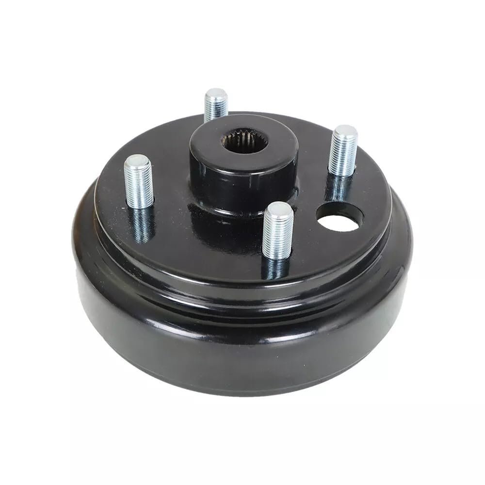 Wantone Racing Brake Drum Hub Assembly 19186g1p Replacement For Ezgo Txt Pds 1982-up Electric 1982-1993 2-cycle Gas Golf Cart