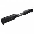 Kuafu Rear Step Bumper Face Bar Compatible With 2000-2006 Toyota Tundra 521510c011 To1102230 Steel Powder Coated Black
