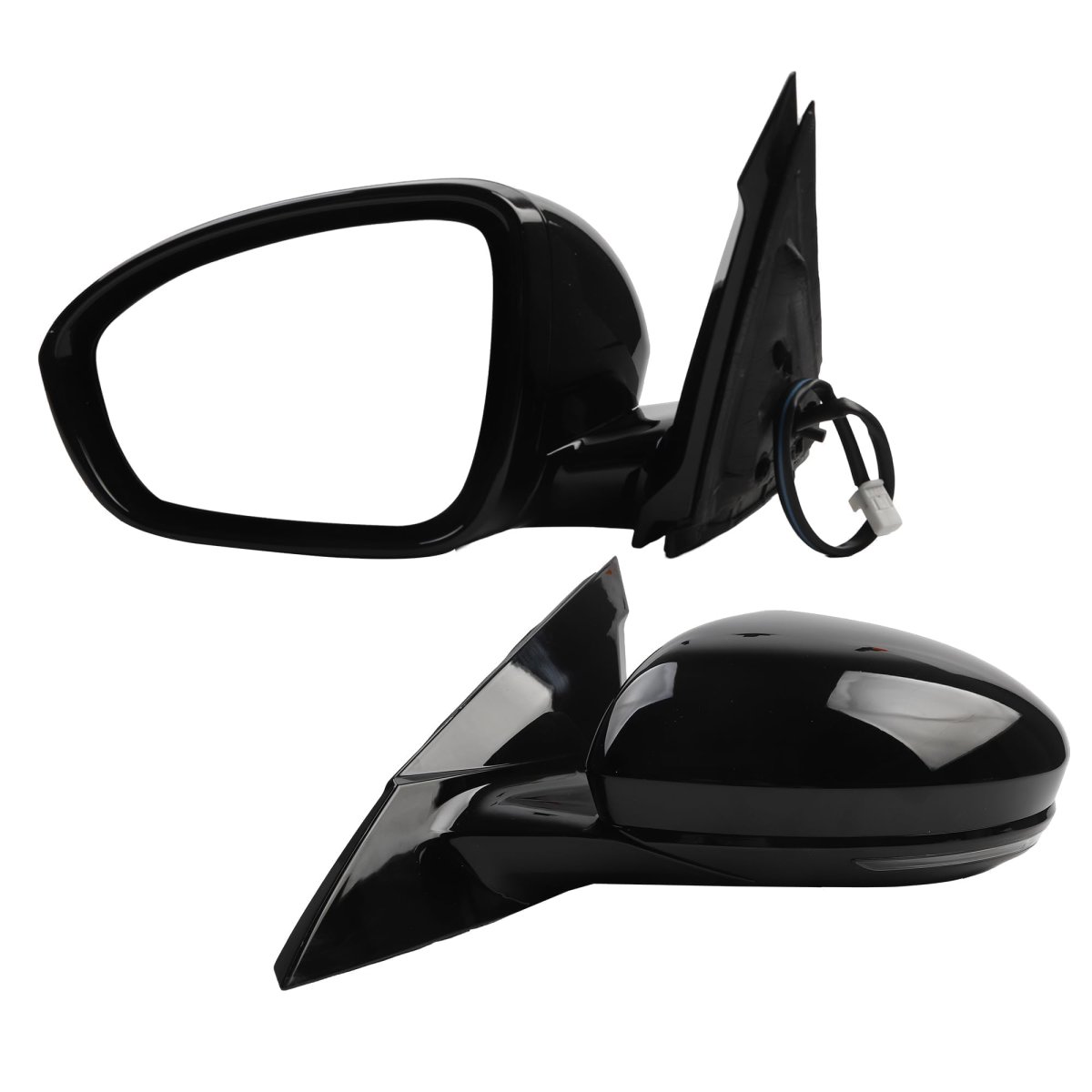 Driver Side Mirror For 2019 2020 2021 2022 2023 Nissan Altima Left Door With Heated Turn Signal And Power Adjustment Black