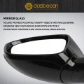 Driver Side Mirror For 2019 2020 2021 2022 2023 Nissan Altima Left Door With Heated Turn Signal And Power Adjustment Black