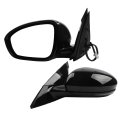 Driver Side Mirror For 2019 2020 2021 2022 2023 Nissan Altima Left Door With Heated Turn Signal And Power Adjustment Black 
