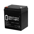 Mighty Max Battery 12v 5ah Sla Replaces Ezip Ez3 Nano Carving Scooter Brand Product 