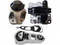 Engine Mount And Automatic Transmission Kit 3 Piece For 2011-2015 Ford Explorer 5l V6 Naturally Aspirated 