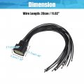 X Autohaux 2 Pcs Halogen Headlight Wire Harness Connector Pigtail 68364272aa For Dodge Charger 2015 2016 2017 2018